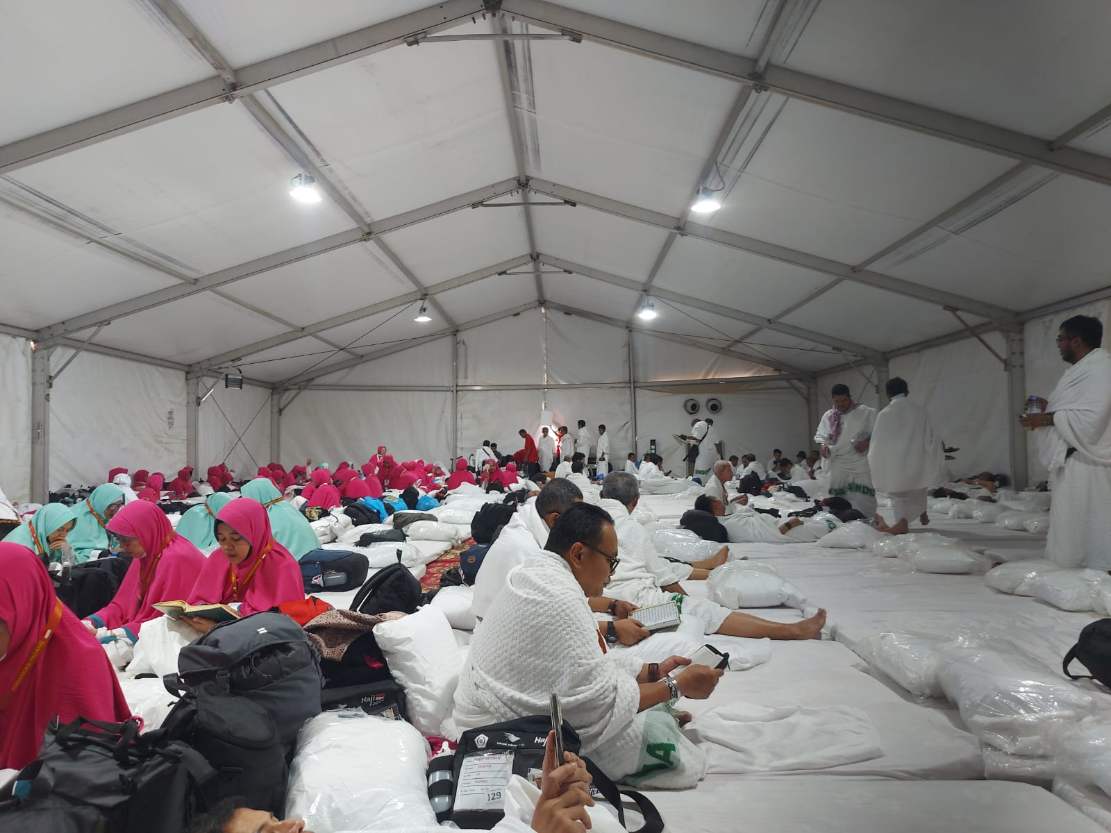 Jama’ah Haji Kota Bukittinggi Sudah Berada Di Arafah Bersiap Laksanakan Puncak Haji
